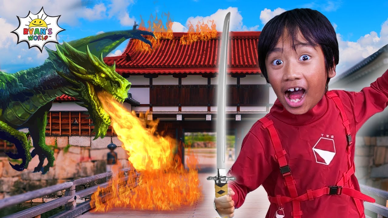 Ryan protects the office from bad Ninja!