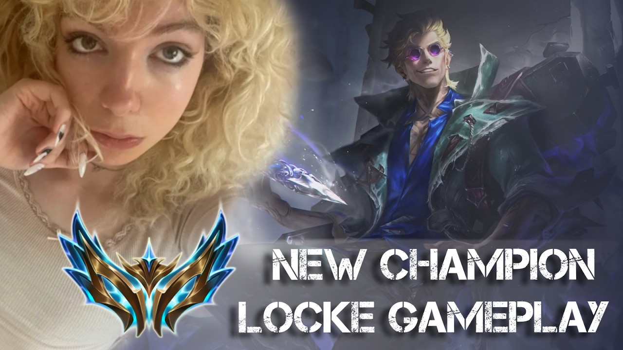 CHALLENGER PLAYER TRIES LOCKE! New AP Midlane Assassin! | How to Play Locke