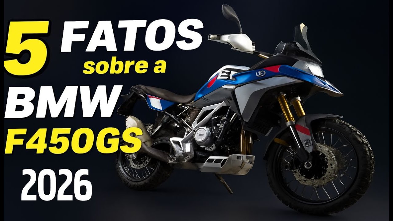BMW F450-GS | 5 FATOS DA MOTO QUE IRÁ SUBSTITUIR A G310GS - E VOCÊ PRECISA SABER DISSO !!!