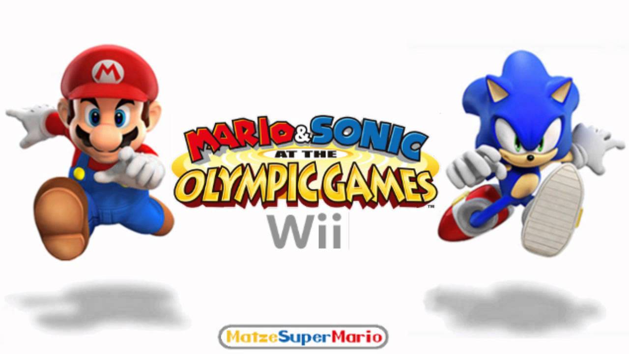 Mario & Sonic at the Olympic Games (Wii) Music - Athletics - 100m