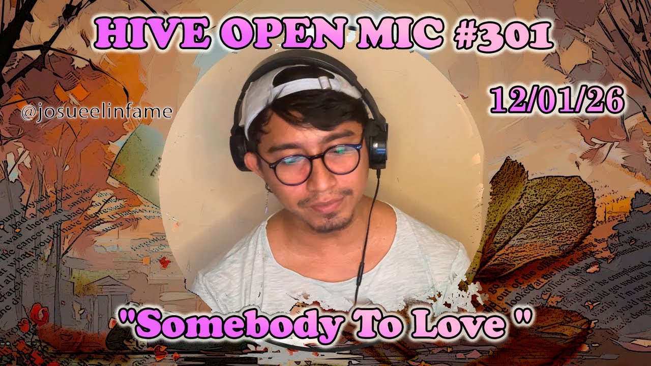 Amame (cover) - Hive Open Mic 301 (esp/eng)