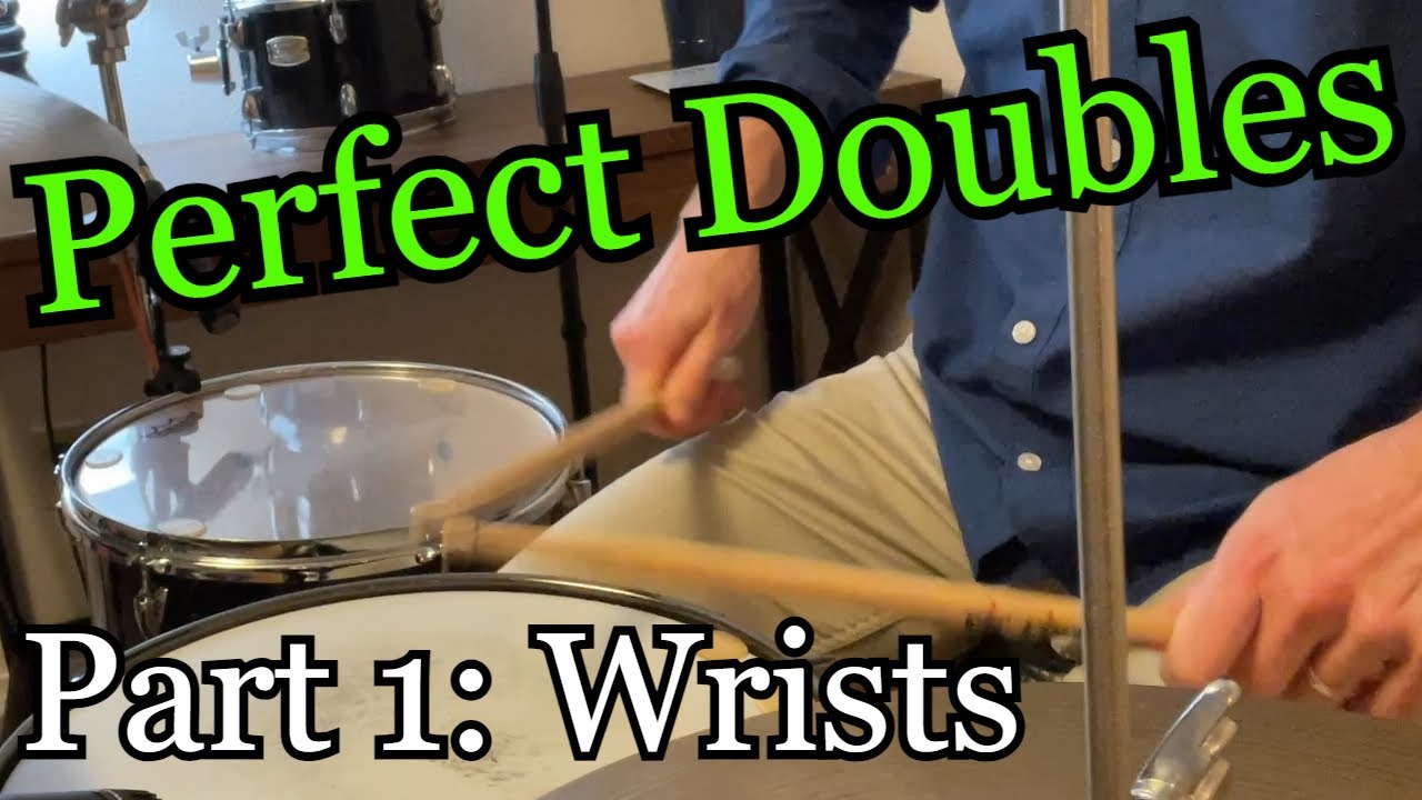 How to Develop PERFECT Double Strokes | Part 1: Wrists | Drum Lesson and Application