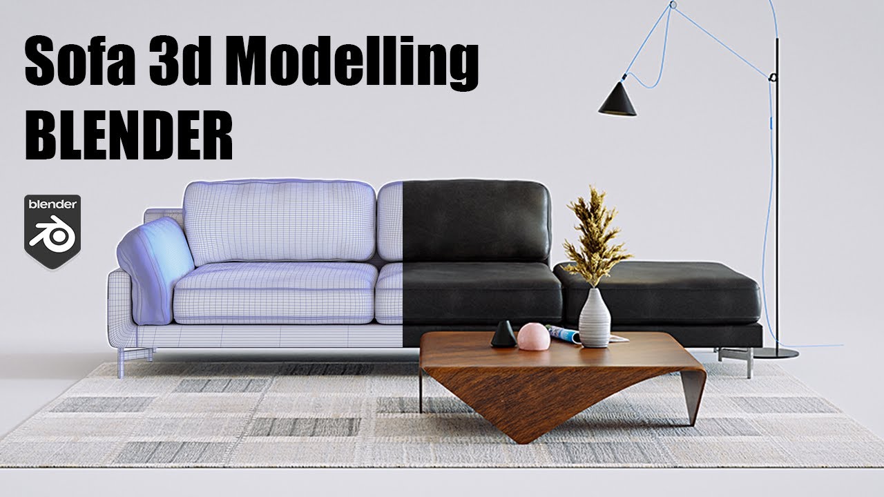 Making a Leather Sofa in Blender