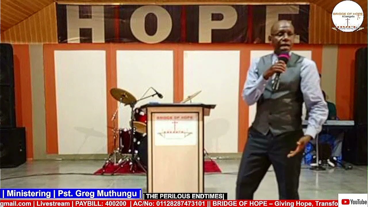 Pst. Greg Muthungu | PERILOUS END TIMES -  Part II | 15th March, 2026