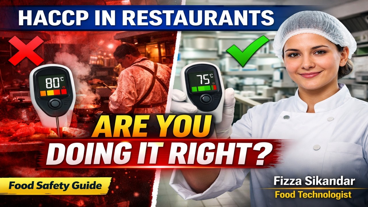HACCP in Restaurants Explained | Complete Food Safety & Quality Management Guide (Step-by-Step)
