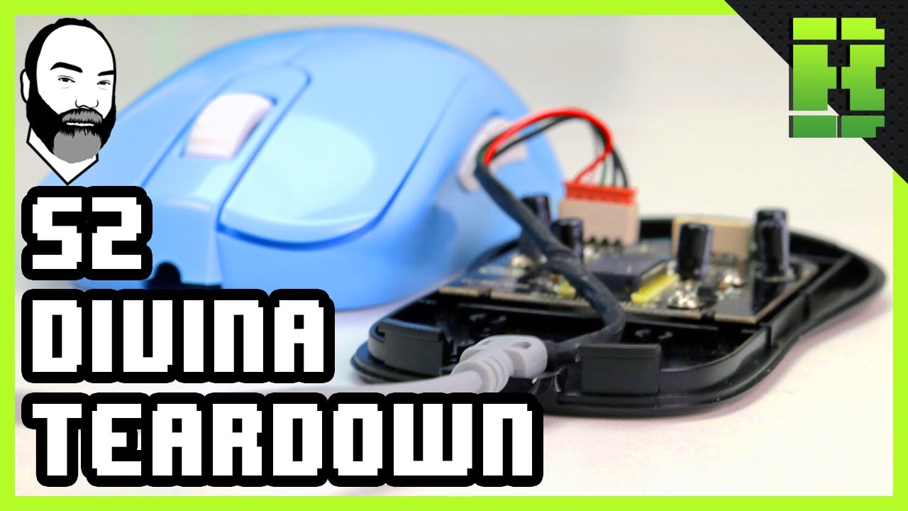 Zowie S2 Divina TearDown Esports Gaming Mouse
