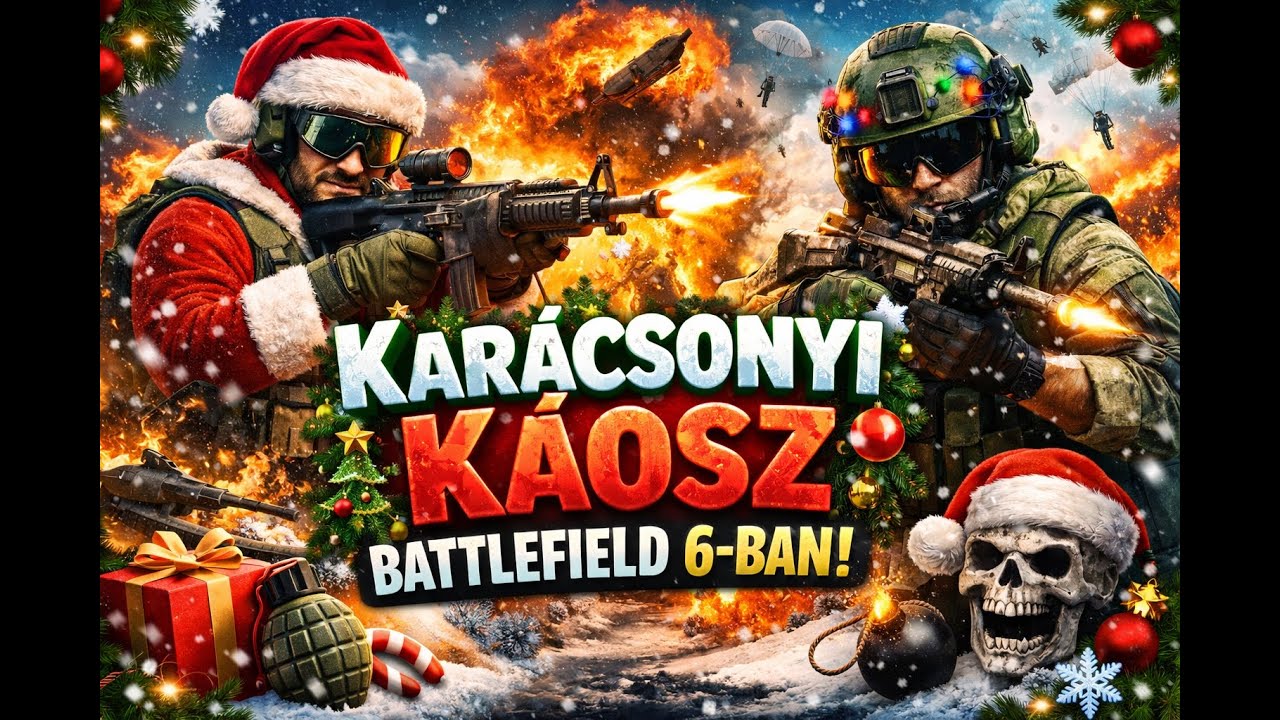 „Ünnepi pusztítás Battlefield 6-ban💥 | Karácsonyi special”🎁🎄| #bf6
