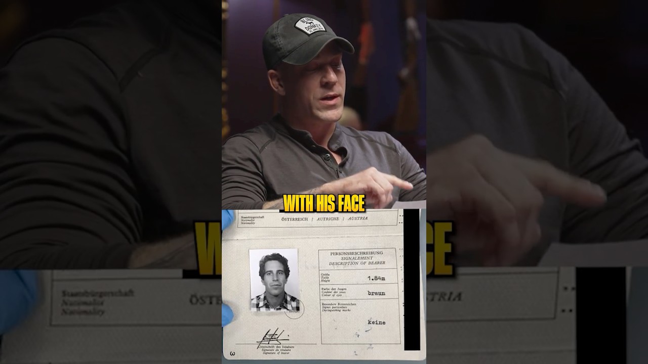 Epstein Had a Real-Life Jason Bourne Passport?! 🤯
