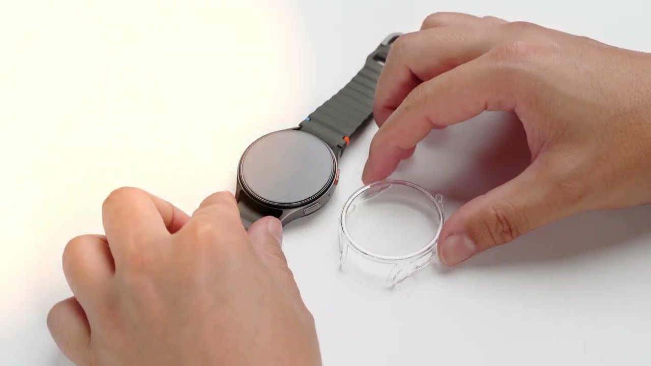 [Guía de instalación] Galaxy Watch 7 | Ringke Slim funda & mica vidrio templado