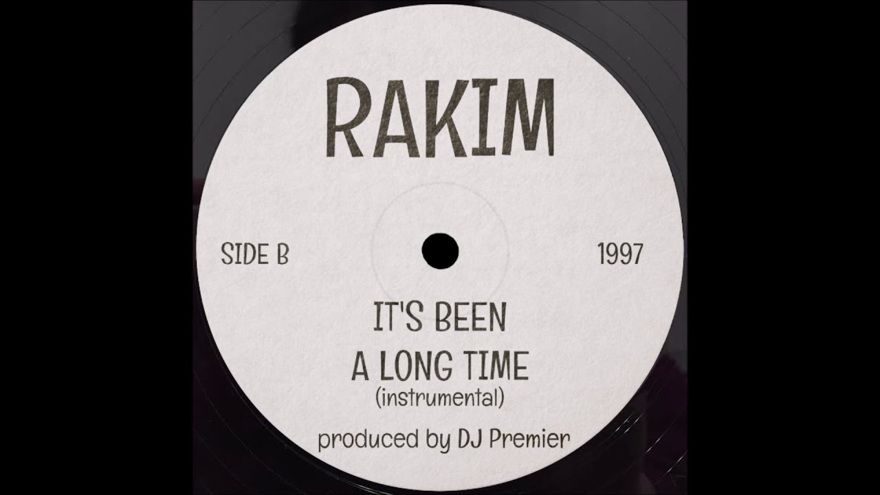Rakim - It's Been A Long Time (DJ Premier Instrumental) (1997)