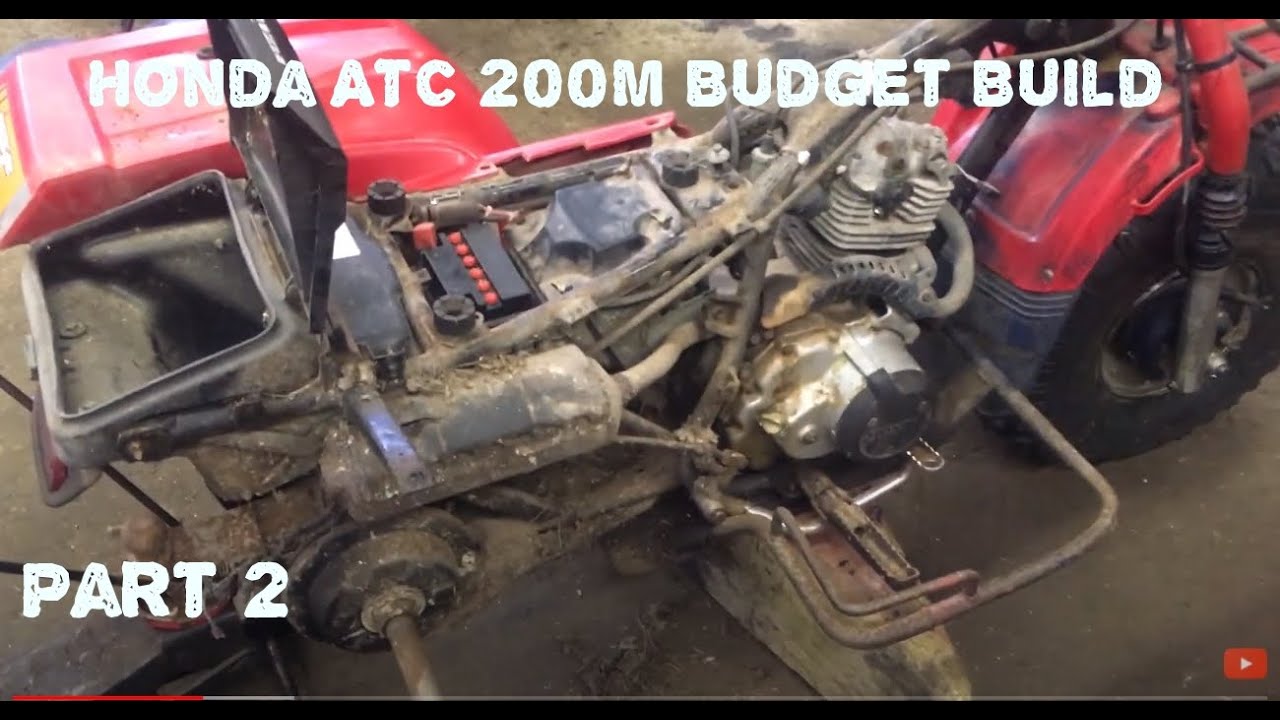 New Honda ATC 200m Project, Budget build! Part two