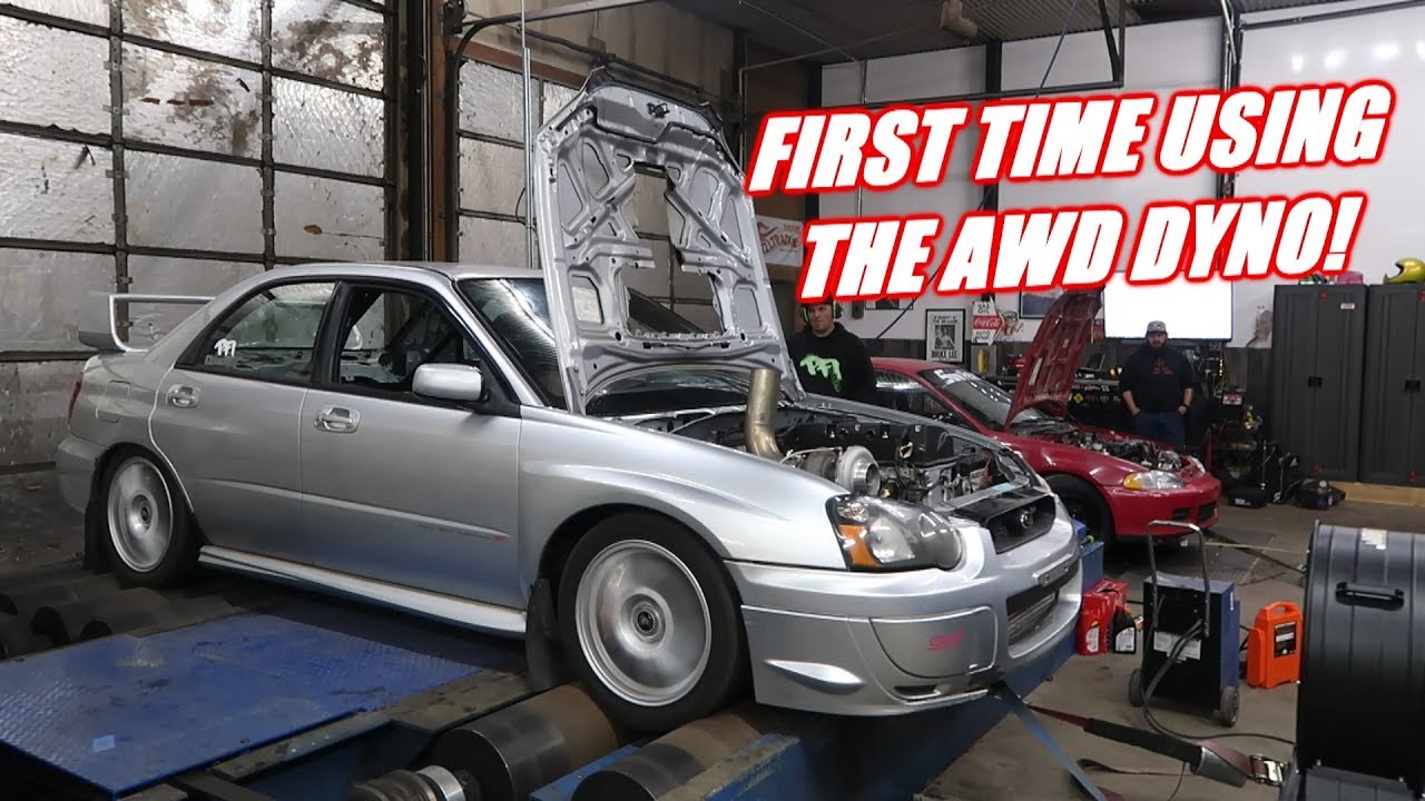 Breaking In The AWD Dyno With Hondaru!