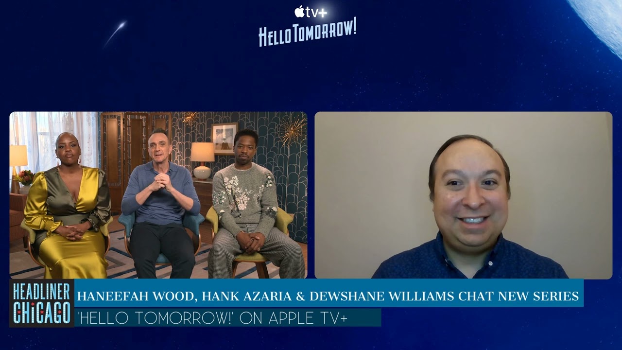 Haneefah Wood, Hank Azaria & Dewshane Williams interview for 'Hello Tomorrow!' w/ Billy Crudup