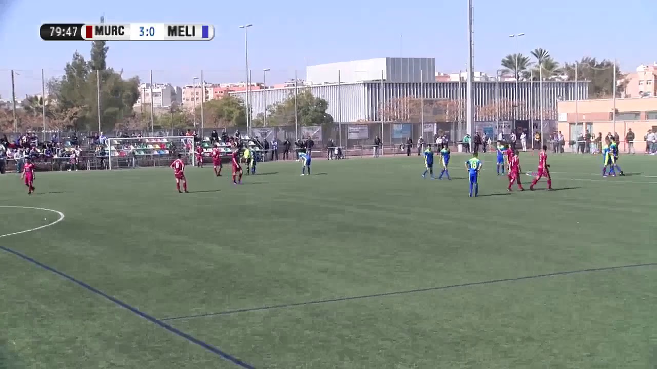 Región de Murcia 3-0 Melillense Sub 16