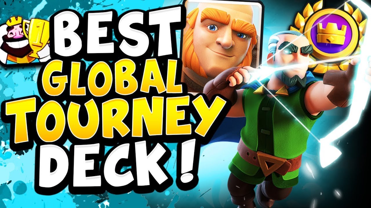 15-0 ALL REWARDS! BEST DECK for GLOBAL TOURNAMENT! - CLASH ROYALE