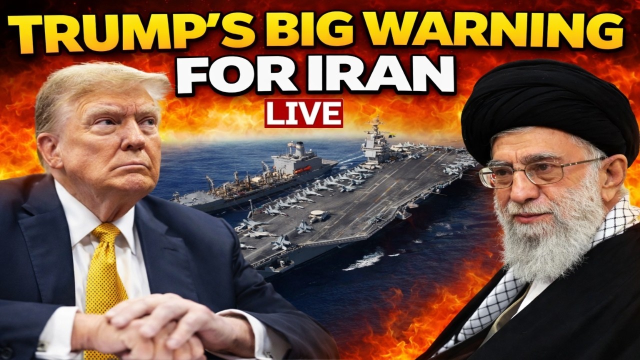 Trump Vs Iran Conflict Live Updates: Very Big Carrier Group Headed To Iran | Trump Vs Khamenei