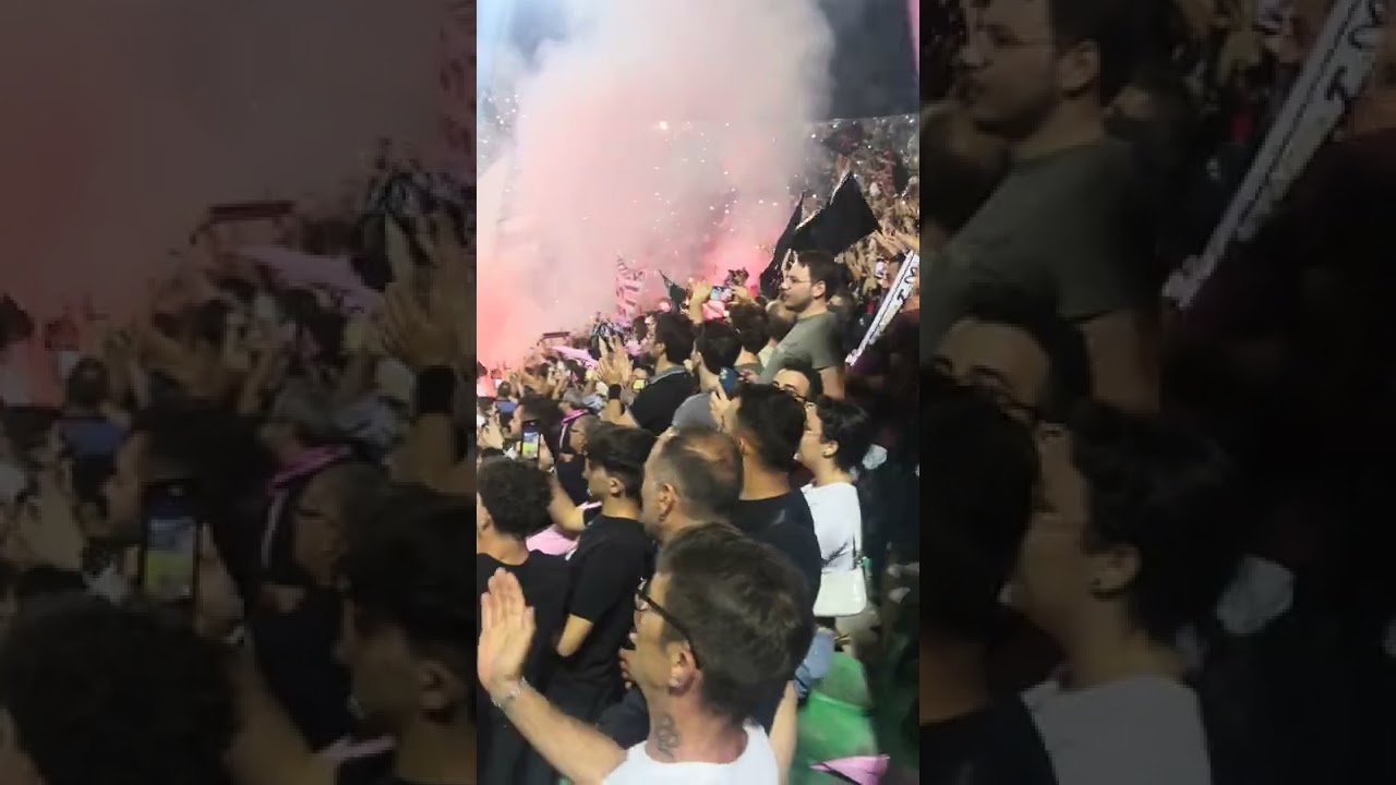 palermo feralpisalò fine partita da brividi