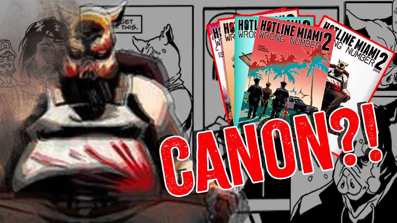 Are the Hotline Miami Comics CANON?!!