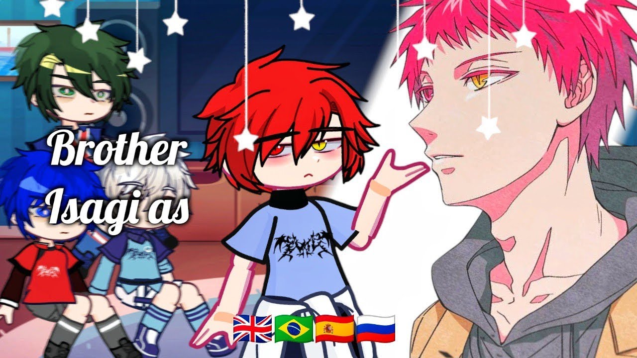 Blue Lock React To Isagi's Brother As Akashi Seijuro | 2x speed | 🇬🇧🇧🇷🇪🇦🇷🇺