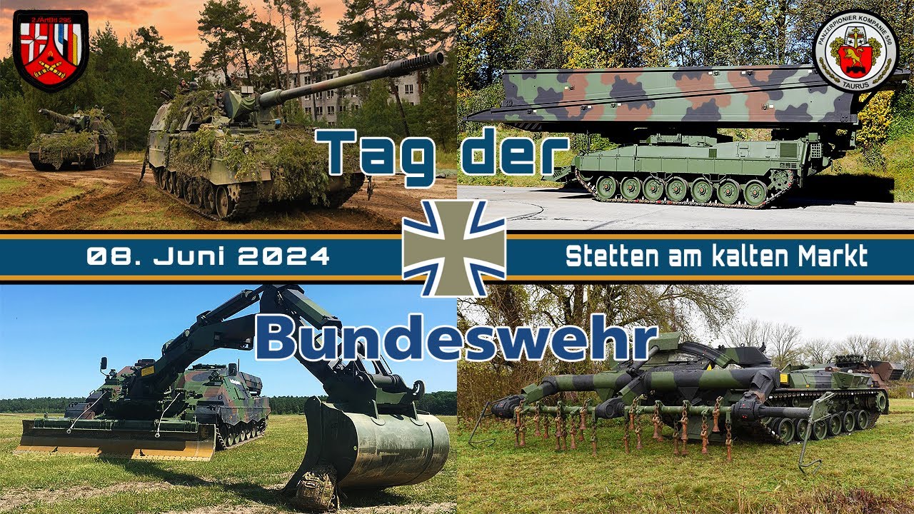 TAG der BUNDESWEHR 2024 in Stetten am Kalten Markt #4k [UT] 🇩🇪 🇬🇧 🇫🇷 🇱🇺