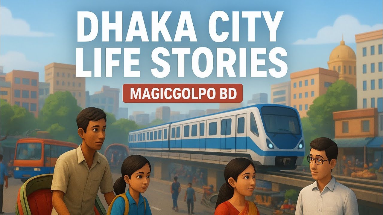 ঢাকার জীবনকথা 3D | Dhaka City Life Stories: Rickshaw, Metro, Kindness | WORLD NEWS BD