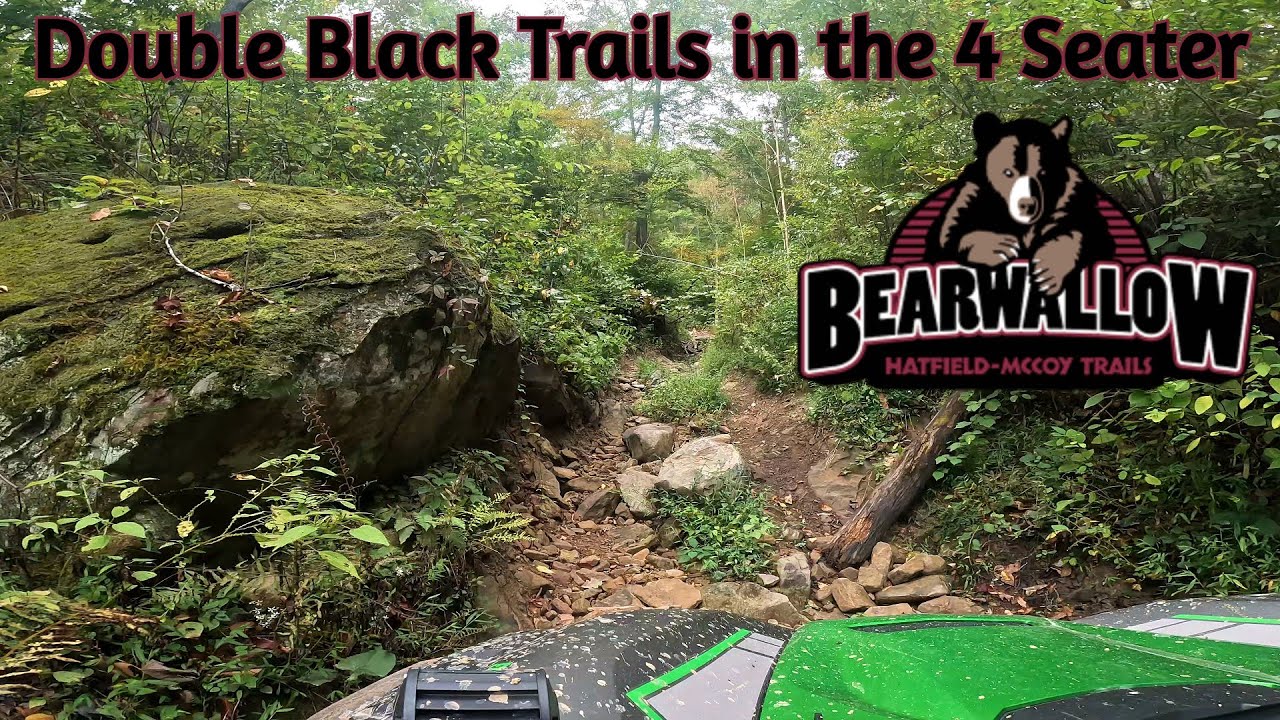 Hatfield & McCoy Bearwallow | Double Black Trails 45, 46 & 94
