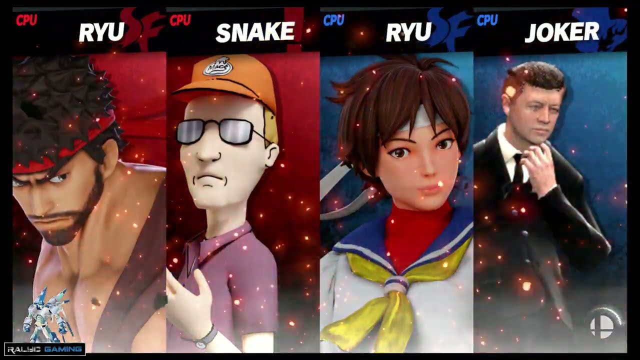 Mega Battle: Ryu & Dale vs Sakura & JFK