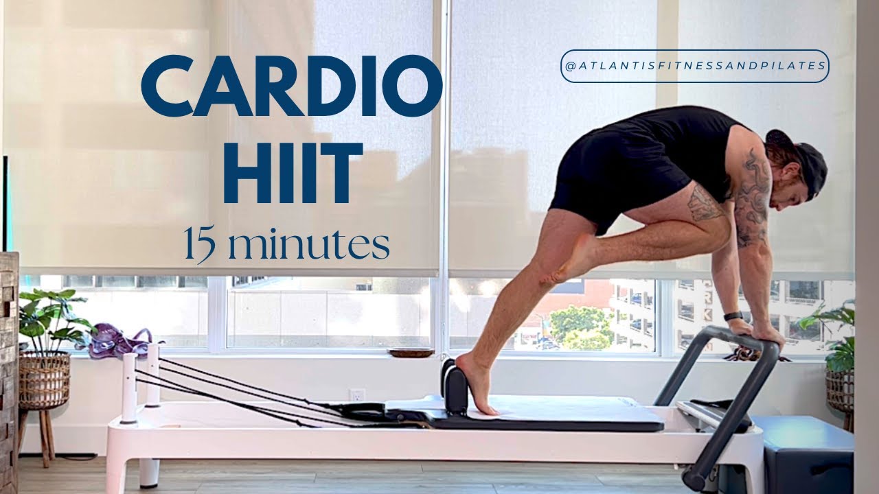 15 MIN CARDIO HIIT Workout | Pilates Reformer