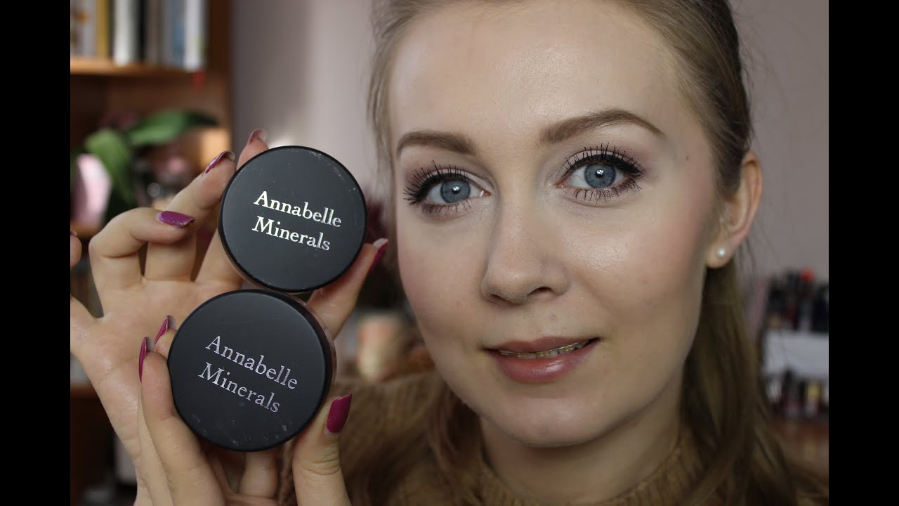 Podkład i Róż Mineralne Annabelle Minerals Test Na Żywo/ PannaNaturalna