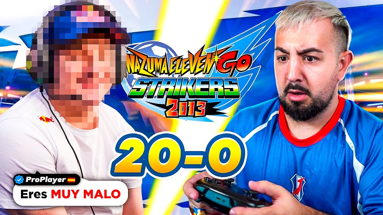 ME HUMILLÓ un JUGADOR PROFESIONAL de INAZUMA ELEVEN STRIKERS...