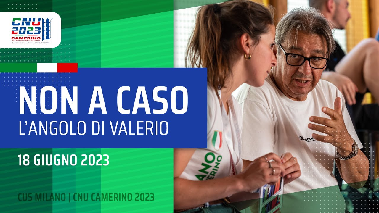 L'ANGOLO DI VALERIO | CNU 2023 | 18 GIUGNO