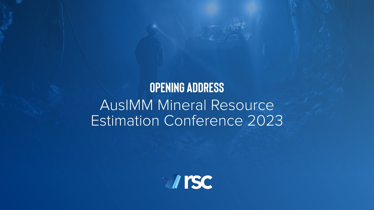 René Sterk's AusIMM MRE 2023 Conference Opening Address
