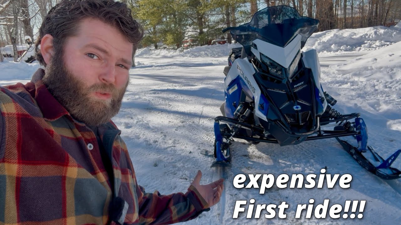Polaris Indy XC 650 wrecked with only 500 miles on it...