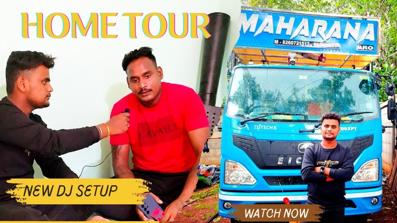 (11/100) ORGINAL HOME TOUR 🏡 MAHARANA BRO NEW DJ SETUP FROM JARKA, JAJAPUR WITH @03.PUPUNDJVLOGS