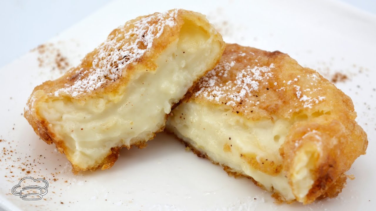 LECHE FRITA CASERA🥛🏠 La receta de leche frita MÁS CREMOSA QUE VAIS A ENCONTRAR🍦😍🤤