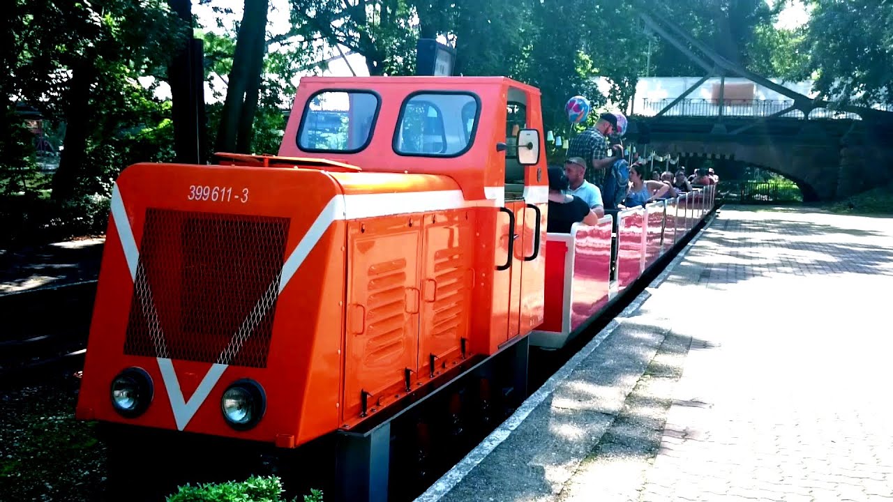 Parkeisenbahn Halle Mitfahrt