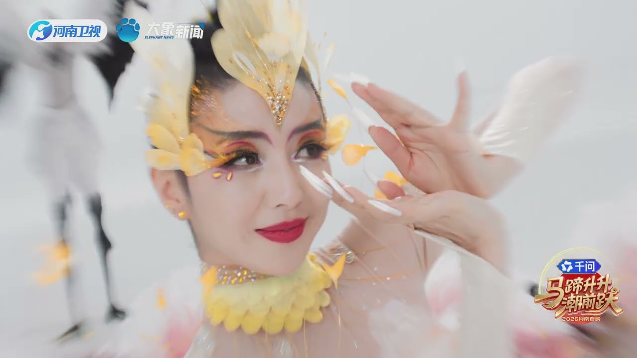 2026河南春晚花開富貴，楊麗萍，佟麗婭