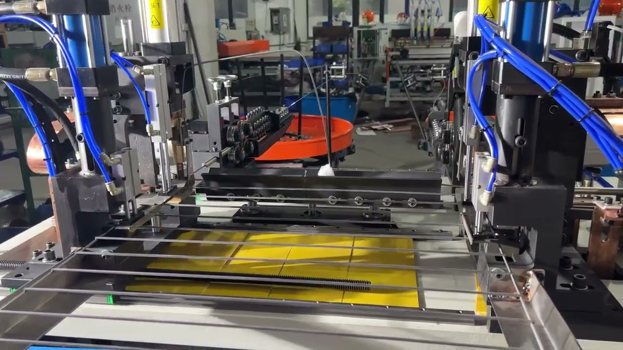Automatic Wire Feed from coil and welding machine