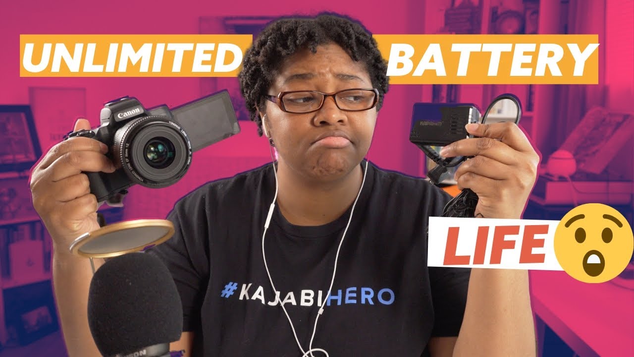 Power Adapter Options for Canon M50 [2020] | Unlimited Battery Power with Battery Bank