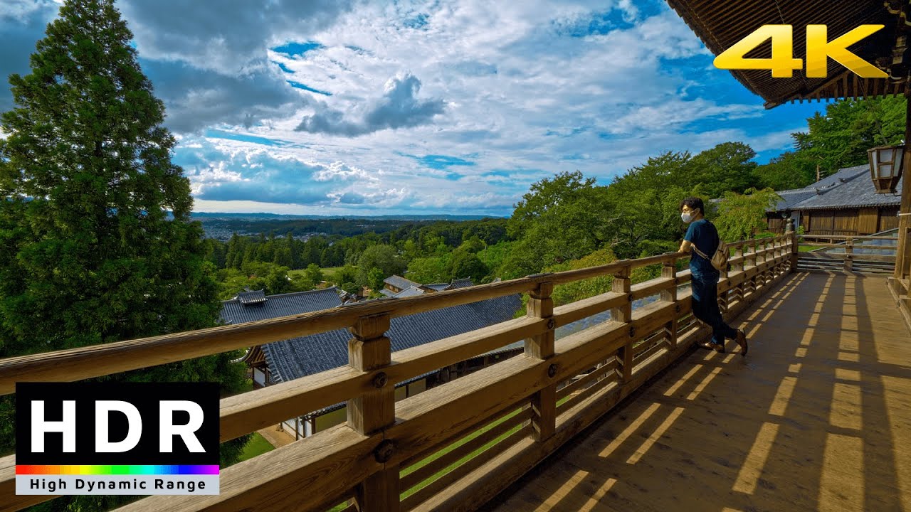 【4K HDR】Walk in Nara - Todaiji Nigatsudo Temple(東大寺 二月堂散歩) - Japan 2020