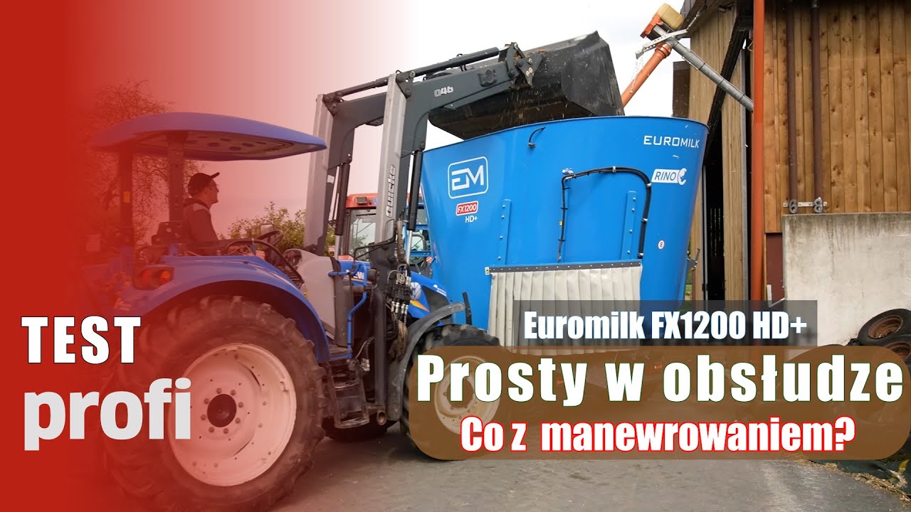 PASZOWÓZ W WERSJI HD! Euromilk FX 1200 HD+ w praktycznym teście