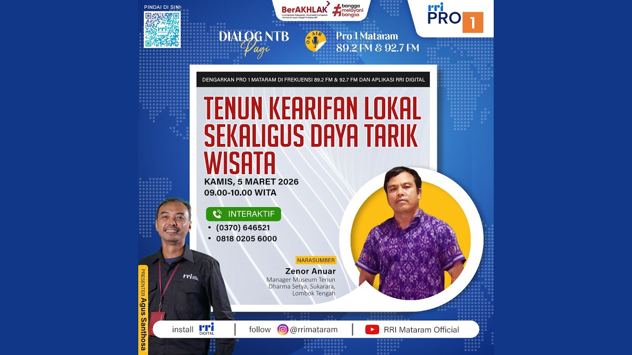 Tenun Kearifan Lokal Sekaligus Daya Tarik Wisata