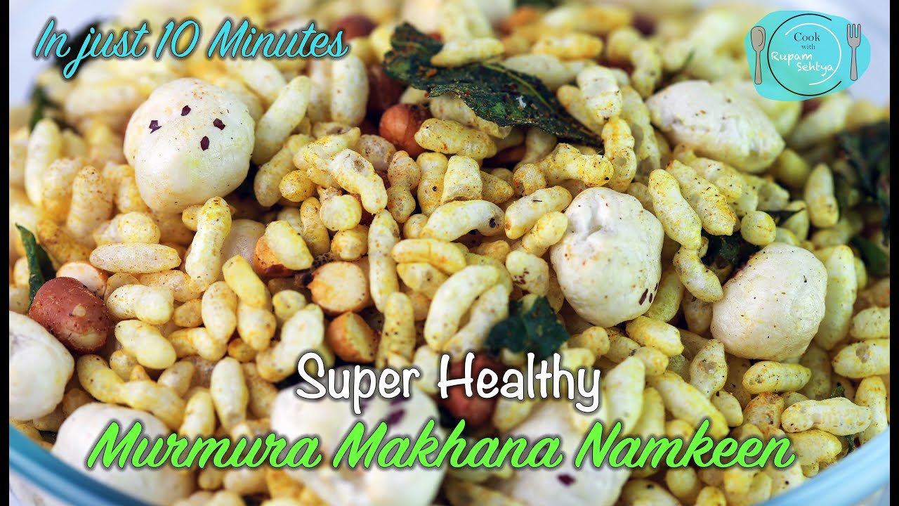 Easy and  healthy | Snack Recipe | Quick n easy snacks | Namkeen Murmura Makhana Recipe
