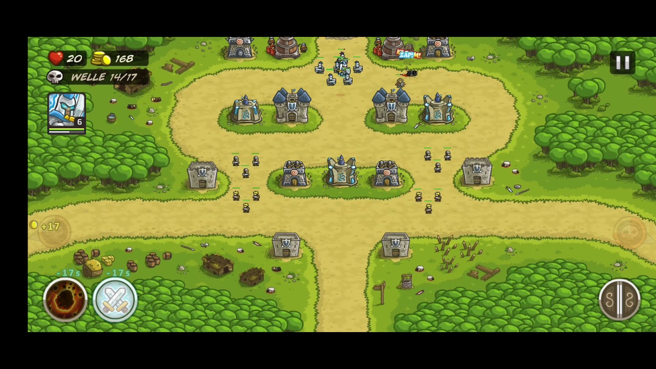 Kingdom Rush Level 6 Endgegener