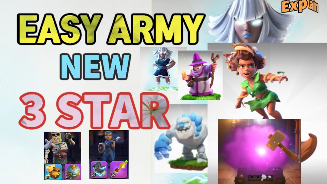 MAX BASE ATTACK FOLLOW STRATEGY 🫅(CLASH OF CLANS)