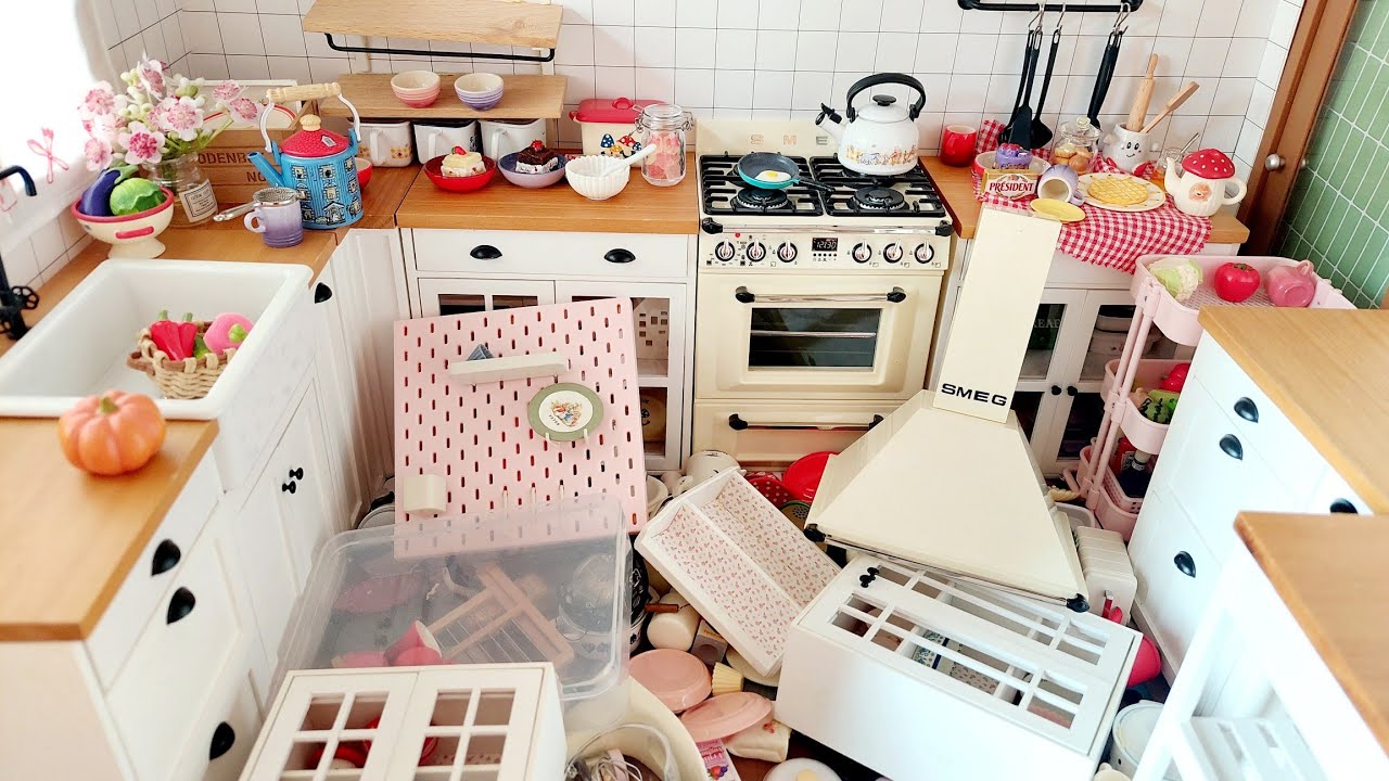 KITCHEN Set 💜 kitchen set ORCARA KITCHEN SET 🩷 miniature kitchen set