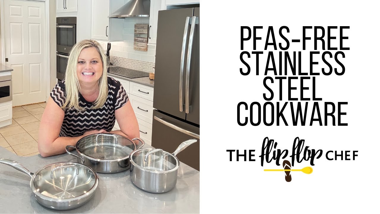 Pampered Chef’s brand‑new PFAS‑FREE Stainless Steel Cookware