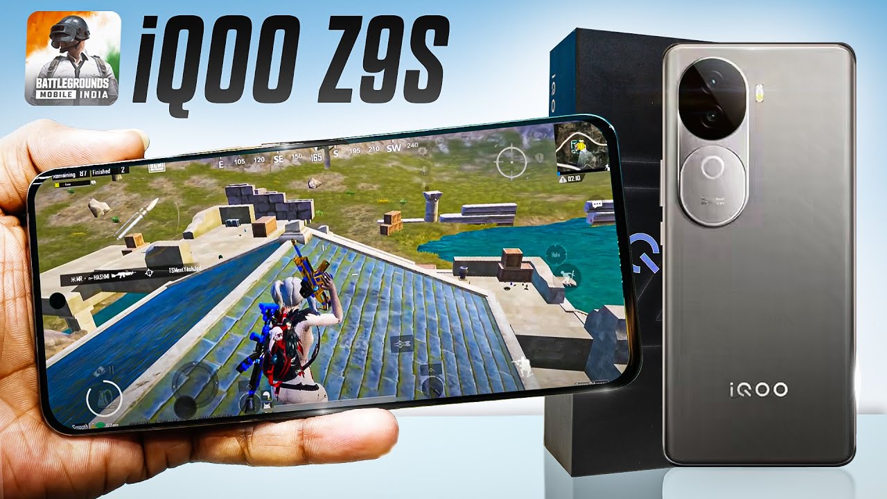 iQOO Z9S - BGMI Test with FPS Meter 🔥