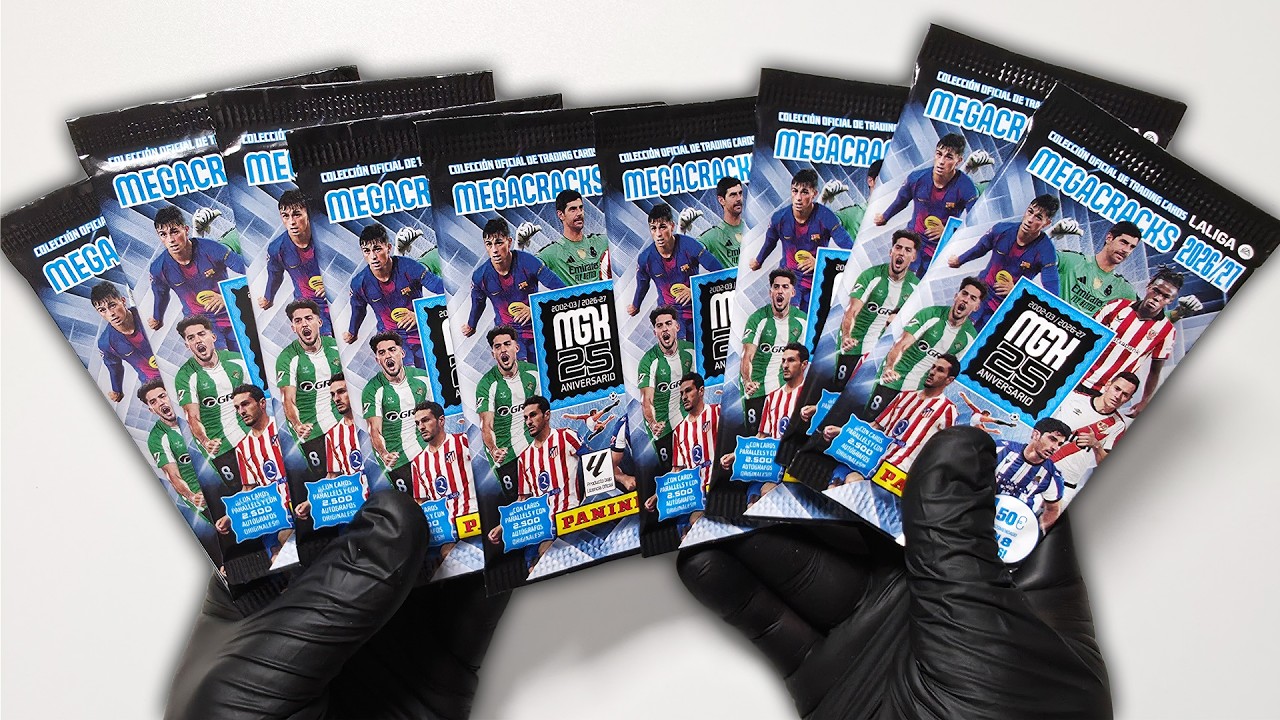 Panini La Liga Megacracks 2026/27 &ndash; 10x Booster Opening!