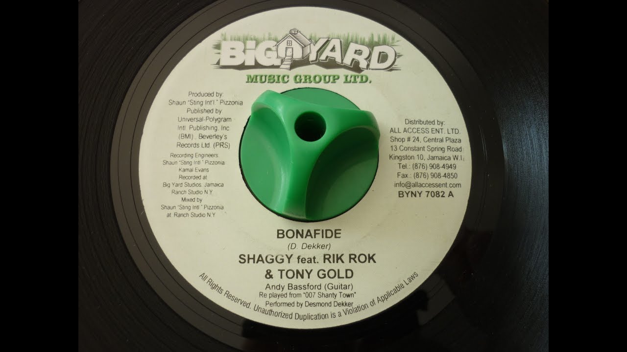 SHANTY TOWN RIDDIM - BIG YARD MUSIC